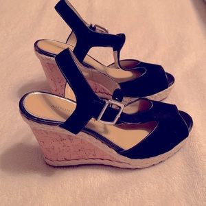NWOT Antonio Melanie (Price Dropped) black  suede leather sandals